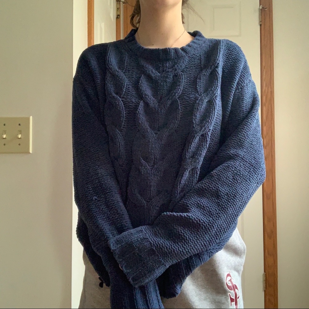 American Eagle Outfitters Blue Sweater